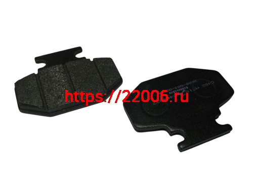 Колодки тормозные дисковые перед. QUANTUM