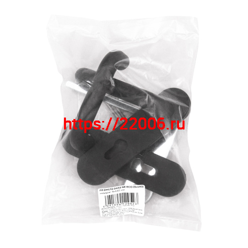 Ручка Fuaro (Фуаро) дверная FP.DH172.0433 NE (B2B) (9x140) с пружиной BL-24 черный фото 3