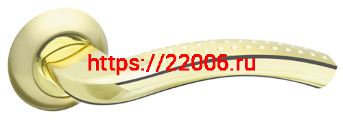 Ручка Fuaro (Фуаро) раздельная R.AR54.LOUNGE (LOUNGE AR) 130mm SG/GP-4 матовое золото/золото Ручка Fuaro (Фуаро) раздельная R.AR54.LOUNGE (LOUNGE AR) 130mm SG/GP-4 матовое золото/золото