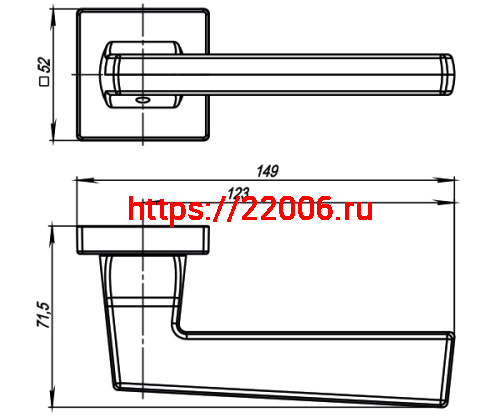 Ручка Armadillo (Армадилло) раздельная K.USQ52.GROOVE (GROOVE USQ5) BB/SBB-17 кор.бронза/мат.кор.бронза фото 4 Ручка Armadillo (Армадилло) раздельная K.USQ52.GROOVE (GROOVE USQ5) BB/SBB-17 кор.бронза/мат.кор.бронза фото 4