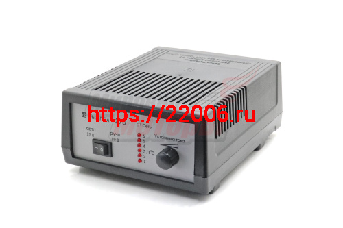 Зарядное устройство Вымпел-270 (12В, зарядный ток 0,4-6А, светодиодный амперметр, авто/ручной реж.) Зарядное устройство Вымпел-270 (12В, зарядный ток 0,4-6А, светодиодный амперметр, авто/ручной реж.)