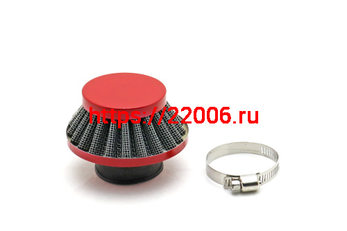 Фильтр воздушный (4) КОНУС 40мм (d=35 mm) КРАСНЫЙ (wk-1005) АТВ,Мопед фото 2 Фильтр воздушный (4) КОНУС 40мм (d=35 mm) КРАСНЫЙ (wk-1005) АТВ,Мопед фото 2