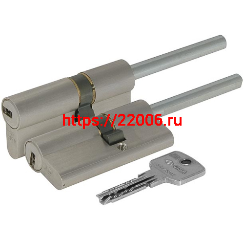 Цилиндровый механизм Cisa (Чиза) под вертушку (дл. шток) ASTRAL ОА317-07.12 (60 мм/25+10+25), НИКЕЛЬ Цилиндровый механизм Cisa (Чиза) под вертушку (дл. шток) ASTRAL ОА317-07.12 (60 мм/25+10+25), НИКЕЛЬ