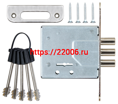 Замок Sam (Сам) врезной сувальдный ЗВ8-8У/15, 5 кл. /79600/ фото 3 Замок Sam (Сам) врезной сувальдный ЗВ8-8У/15, 5 кл. /79600/ фото 3