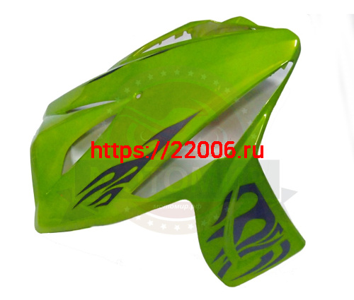 Облицовка передняя лицевая скутер SLASH (150006001) фото 2