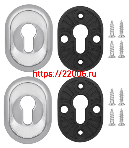 Накладка Fuaro (Фуаро) на цилиндр ESC.C/CRE/OV.12 (ESC-12C) CP хром (2шт. в уп.,отгр. по 1 шт.) фото 4 Накладка Fuaro (Фуаро) на цилиндр ESC.C/CRE/OV.12 (ESC-12C) CP хром (2шт. в уп.,отгр. по 1 шт.) фото 4