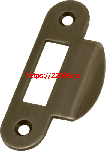 B01000.13.12 AGB (АГБ) Ответная планка (античная бронза) B01000.13.12 AGB (АГБ) Ответная планка (античная бронза)