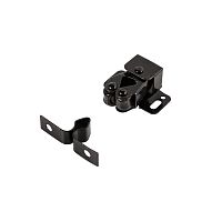 Защелка Ajax (Аякс) роликовая металлическая ZLR32х26 BL черный