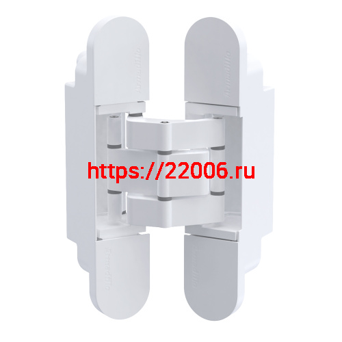 Петля Armadillo (Армадилло) скрытой установки U3D7800.VPG WH белый TECH Петля Armadillo (Армадилло) скрытой установки U3D7800.VPG WH белый TECH