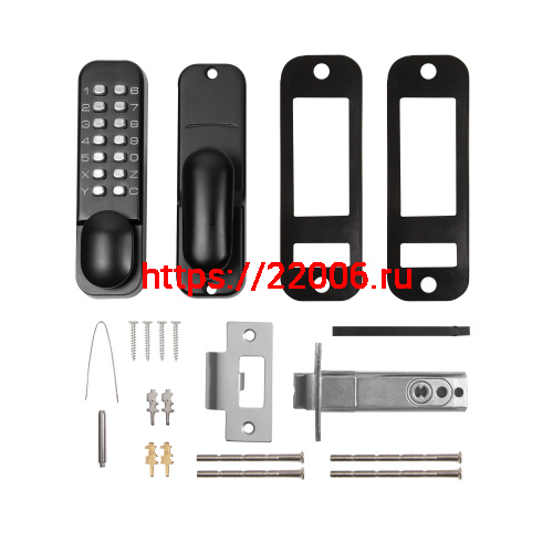 Замок Ajax (Аякс) накладной кодовый RIM-200 code BL черный фото 2 Замок Ajax (Аякс) накладной кодовый RIM-200 code BL черный фото 2