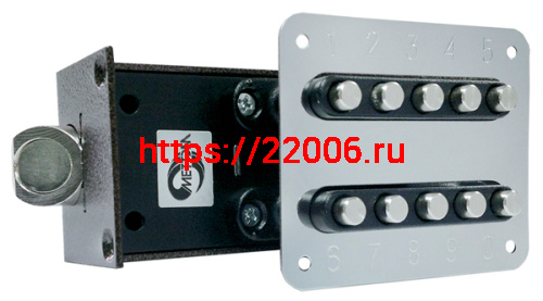 Замок Mettem (Меттэм) кодовый ЗКП-2 /(ЗКП-40) Замок Mettem (Меттэм) кодовый ЗКП-2 /(ЗКП-40)