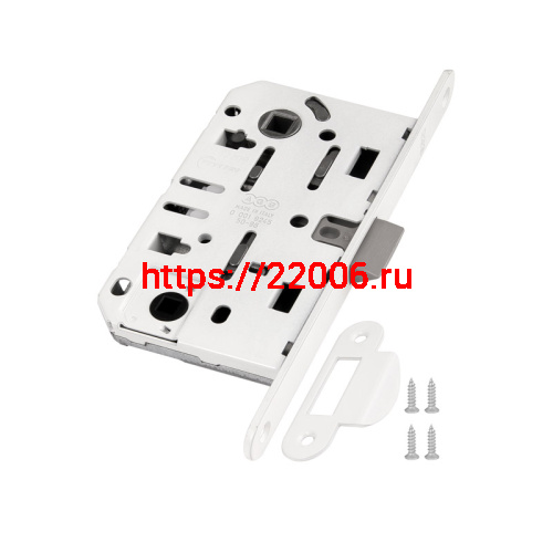 B01102.50.FM.567 AGB (АГБ) Защелка врезная WC (белый) MEDIANA EV. (инд.упак+B01000.13) фото 4 B01102.50.FM.567 AGB (АГБ) Защелка врезная WC (белый) MEDIANA EV. (инд.упак+B01000.13) фото 4