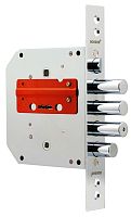 Замок Border (Бордер) врезной сувальдный с задвижкой и защёлкой ЗВ9-6 ПКЗ (прав.), 5 кл. /77411/