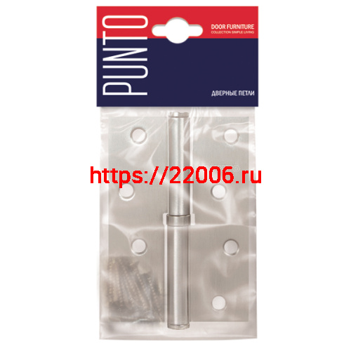 Петля Punto (Пунто) съемная IN4100SR-HD SB правая (113/HD-4) мат. золото ПОДВЕС фото 2