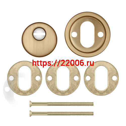 Накладка Fuaro (Фуаро) DEF.RLR/R-EXT.6617 SSG-39 сатинированное золото фото 4