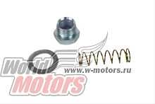 Винт карбюратора Вихрь в сборе (винт+прокладка+пружина)