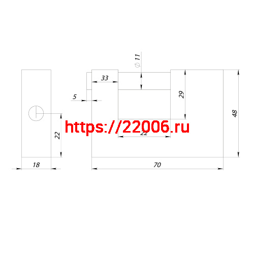 Замок Punto (Пунто) навесной PK-1670 3 key англ. фото 2 Замок Punto (Пунто) навесной PK-1670 3 key англ. фото 2