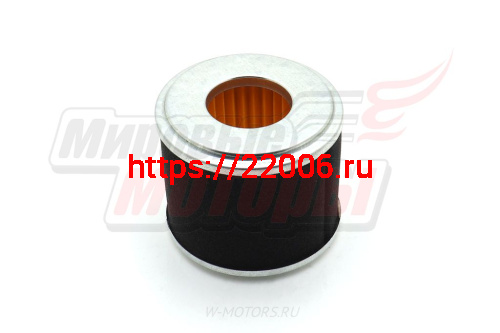 Элемент воздушного фильтра 168F/168F-2 (бумажный) круглый, L=76мм, H=66мм фото 2 Элемент воздушного фильтра 168F/168F-2 (бумажный) круглый, L=76мм, H=66мм фото 2