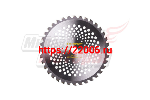 Нож мет. 255мм 36z CHAMPION (36/255/25.4) с зубц. из тв.сплава Strong (C5171)