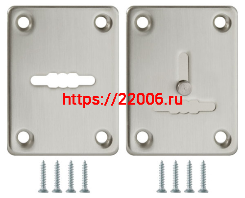 Накладка Fuaro (Фуаро) на сувальдный замок ESC.S-lift+S/K.set (ESC081/082) мат.никель (2шт.) Накладка Fuaro (Фуаро) на сувальдный замок ESC.S-lift+S/K.set (ESC081/082) мат.никель (2шт.)