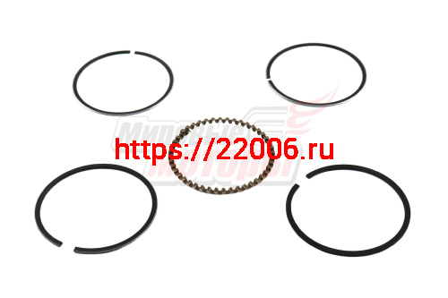 Кольца поршневые 39.00 мм дв.4х такт. норма (139QMB) (кольца s=0,8мм)