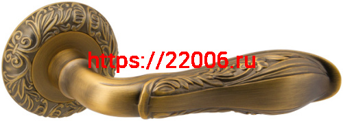 Ручка Fuaro (Фуаро) раздельная R.SM58.DINASTIA (DINASTIA SM) AB-7 матовая бронза Ручка Fuaro (Фуаро) раздельная R.SM58.DINASTIA (DINASTIA SM) AB-7 матовая бронза