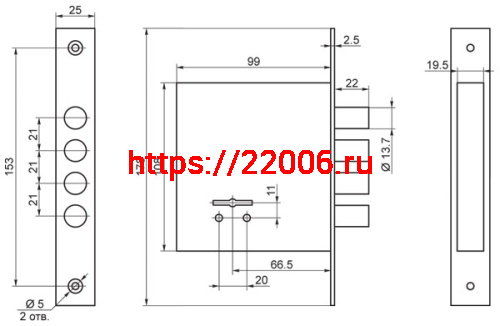 Замок Sam (Сам) врезной сувальдный ЗВ8-8М/15 (без отв. планки), 5 кл. /85200/ фото 2 Замок Sam (Сам) врезной сувальдный ЗВ8-8М/15 (без отв. планки), 5 кл. /85200/ фото 2