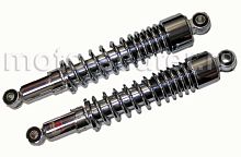 Амортизатор 325мм задний мопед d12 d10 хром TMMP