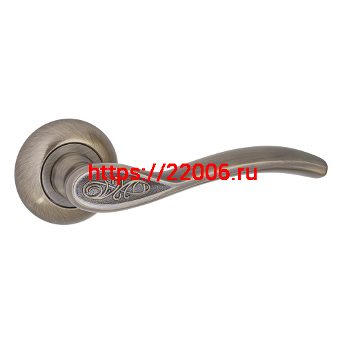 Ручка Ajax (Аякс) раздельная R.JR54.SILVA (SILVA JR) ABG-6 зелёная бронза Ручка Ajax (Аякс) раздельная R.JR54.SILVA (SILVA JR) ABG-6 зелёная бронза