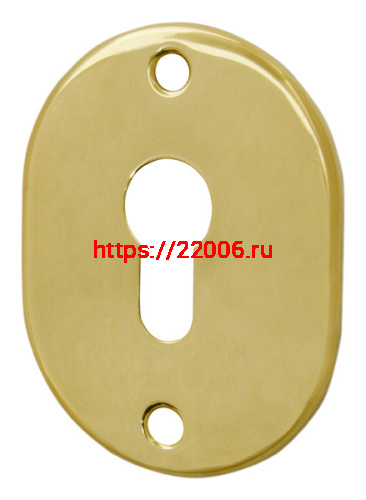 Декоративная накладка Fuaro (Фуаро) под цилиндр ESC 416 GP ЛАТУНЬ Декоративная накладка Fuaro (Фуаро) под цилиндр ESC 416 GP ЛАТУНЬ