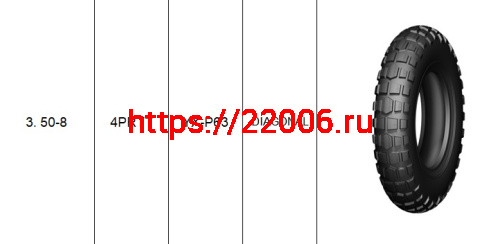 Покрышка 8" 3.50-8 Р63, KINGSTONE (YUANXING) 20 шт Покрышка 8" 3.50-8 Р63, KINGSTONE (YUANXING) 20 шт