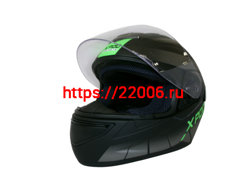 Шлем TVS RACING (Индия) XPOD DULL BLACK NEON GREEN размер M фото 6 Шлем TVS RACING (Индия) XPOD DULL BLACK NEON GREEN размер M фото 6