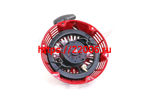 Стартер двигателя HONDA GX240,270 (диаметр 195мм, круглые метал. зацепы) (бензогенераторы) Стартер двигателя HONDA GX240,270 (диаметр 195мм, круглые метал. зацепы) (бензогенераторы)