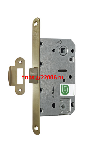 Защелка Guardian (Гардиан) межкомнатная Soft 1P MG24К, матовое золото 24К /128:7110/ Защелка Guardian (Гардиан) межкомнатная Soft 1P MG24К, матовое золото 24К /128:7110/