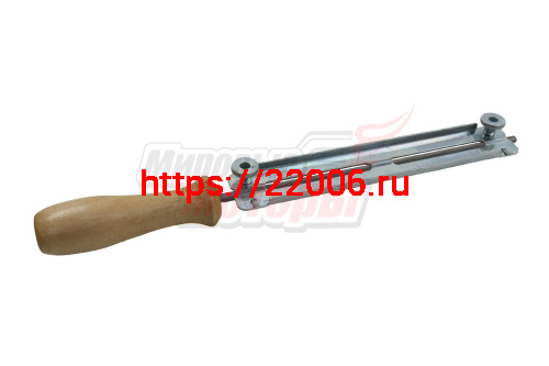 Шаблон с напильником дешевый 5.5 для заточки цепи (с двумя гайками) Шаблон с напильником дешевый 5.5 для заточки цепи (с двумя гайками)