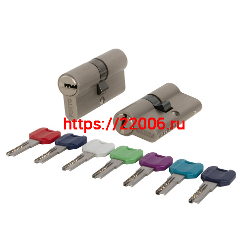 Цилиндровый Punto (Пунто) механизм MaxPro7000Key60mm(25+10+25) SN никель 7key