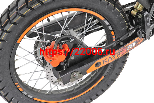 Мотоцикл KAYRO ENDURO 250cc "NOMAD" (ZS172FMM-3A, торм.пер/зад.диск, универс. покрышки пер. 90/100-21, зад 120/90-18)ПТС МОРСКАЯ ВОЛНА фото 8