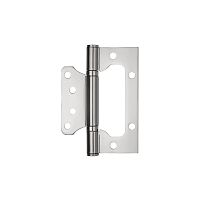 Петля Ajax (Аякс) универсальная без врезки IN4000W SSC (100/P-2B 100x2,3) сатин.хром