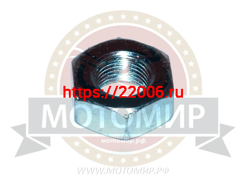 Гайка Урал шпильки крышки заднего моста М10*1мм Гайка Урал шпильки крышки заднего моста М10*1мм