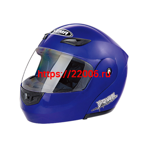 Мотошлем YM-920 синий (XS)