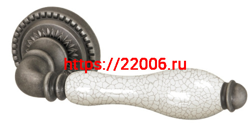 Ручка Armadillo (Армадилло) раздельная R.CL55.Silvia (Silvia CL1) AS/СRP-109 античное серебро/кракелюр Ручка Armadillo (Армадилло) раздельная R.CL55.Silvia (Silvia CL1) AS/СRP-109 античное серебро/кракелюр