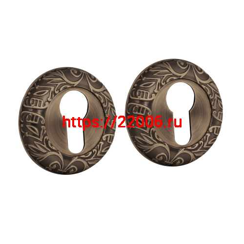 Накладка Fuaro (Фуаро) под цилиндр ET.R.SM58 (ET SM) MAB-6 темная бронза Накладка Fuaro (Фуаро) под цилиндр ET.R.SM58 (ET SM) MAB-6 темная бронза
