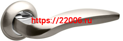 Ручка Fuaro (Фуаро) раздельная R.RM54.VITA (VITA RM) SN/CP-3 матовый никель/хром Ручка Fuaro (Фуаро) раздельная R.RM54.VITA (VITA RM) SN/CP-3 матовый никель/хром