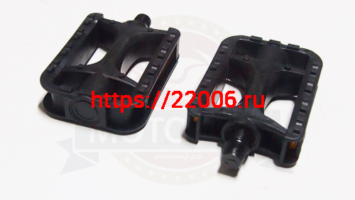 Педали Вело пластик 97х74мм, ось М14*1,25мм, черные (VP-8A-M14) Педали Вело пластик 97х74мм, ось М14*1,25мм, черные (VP-8A-M14)