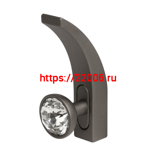 Крючок Ajax (Аякс) настенный MB-LM/K-004 GR графит Крючок Ajax (Аякс) настенный MB-LM/K-004 GR графит