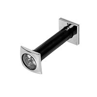 Глазок Ajax (Аякс) дверной, оптика пластик DVK-4/70-130 CP хром