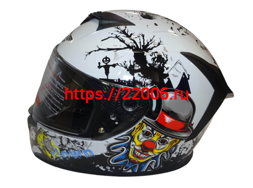 Шлем интеграл FALCON F702, размер M, с очками, (уп. 6 шт.) фото 2 Шлем интеграл FALCON F702, размер M, с очками, (уп. 6 шт.) фото 2