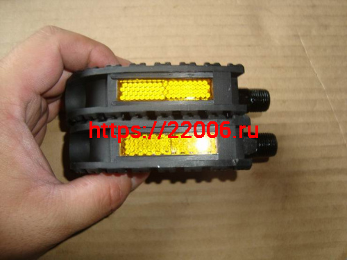 Педали Вело ДЕТСКИЕ пластик (резьба М14) (C-EPD-01) VP 8A фото 2