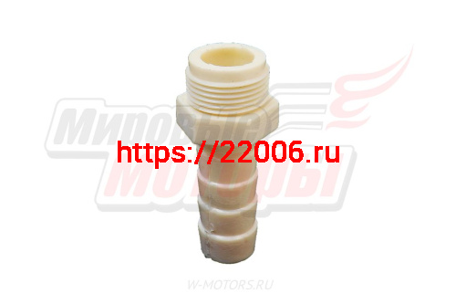 Штуцер насоса Кама,Агидель пластмас. фото 2