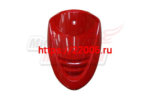Облицовка передняя верхняя ACTIV/ YB50QT-3 Racer Meteor (ВНИЗУ РЕШЁТКА) красная Облицовка передняя верхняя ACTIV/ YB50QT-3 Racer Meteor (ВНИЗУ РЕШЁТКА) красная